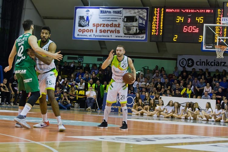 Miasto Szkła Krosno - Stelmet BC Zielona Góra 57:75