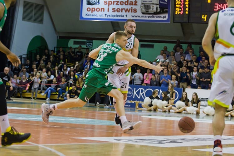 Miasto Szkła Krosno - Stelmet BC Zielona Góra 57:75