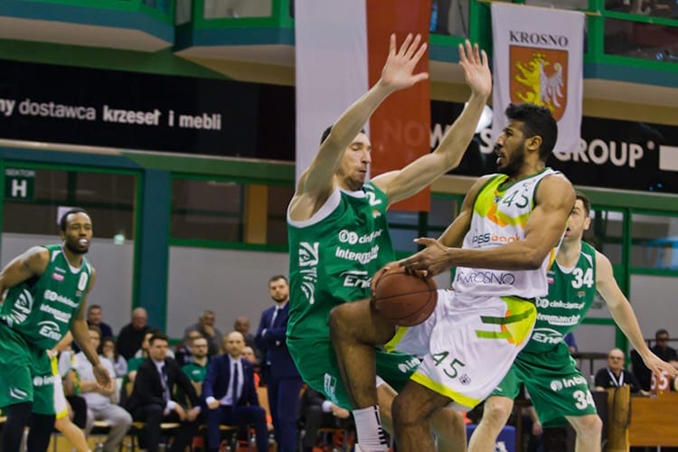 Miasto Szkła Krosno - Stelmet BC Zielona Góra 57:75