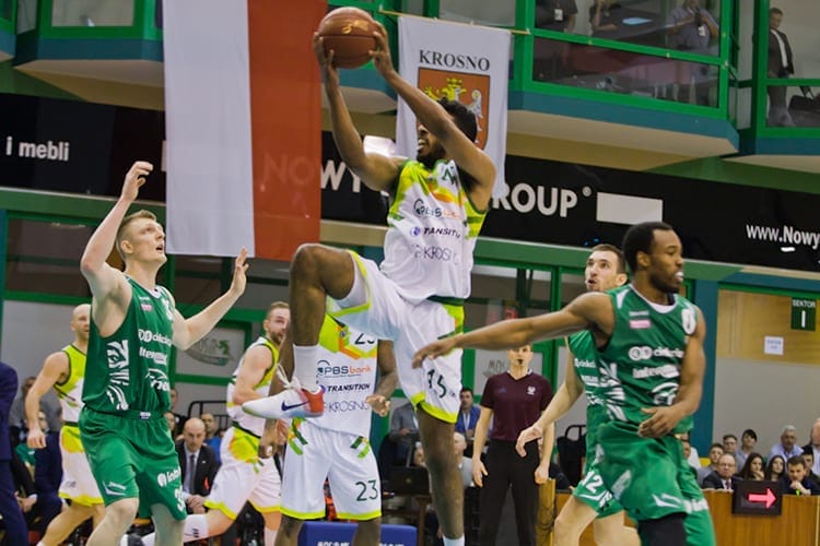 Miasto Szkła Krosno - Stelmet BC Zielona Góra 57:75