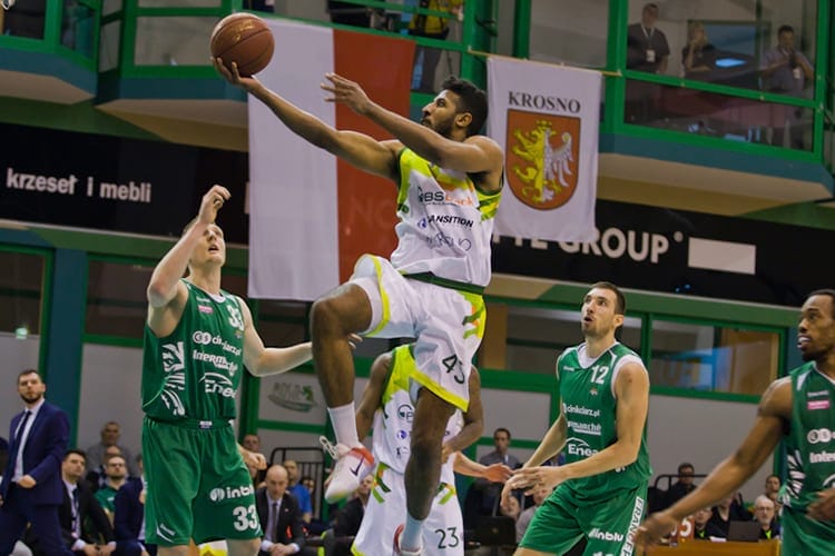 Miasto Szkła Krosno - Stelmet BC Zielona Góra 57:75