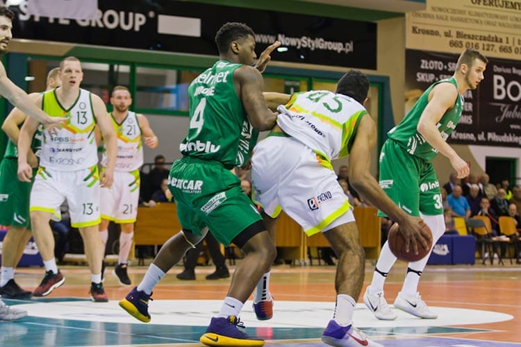 Miasto Szkła Krosno - Stelmet BC Zielona Góra 57:75