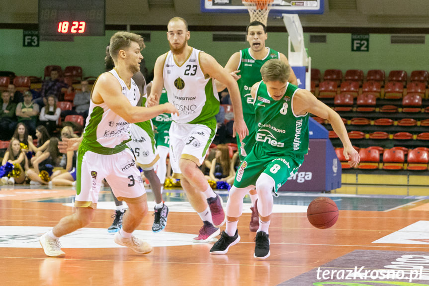 Miasto Szkła Krosno - Stelmet Enea BC Zielona Góra 73:87