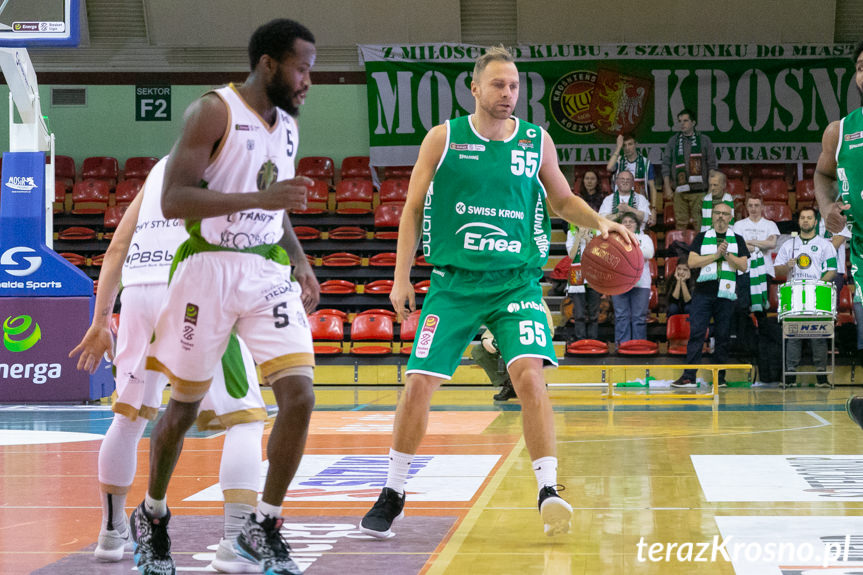 Miasto Szkła Krosno - Stelmet Enea BC Zielona Góra 73:87