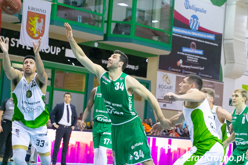 Miasto Szkła Krosno - Stelmet Enea BC Zielona Góra 73:87