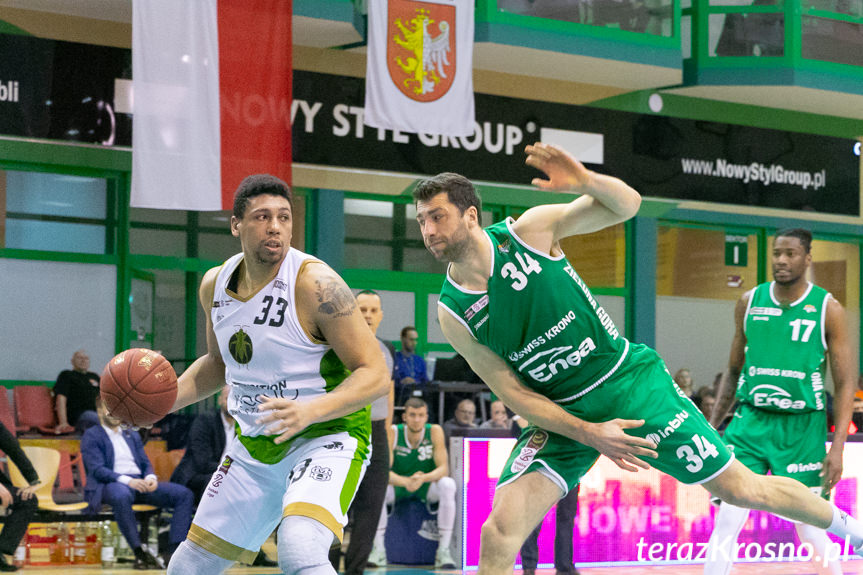 Miasto Szkła Krosno - Stelmet Enea BC Zielona Góra 73:87