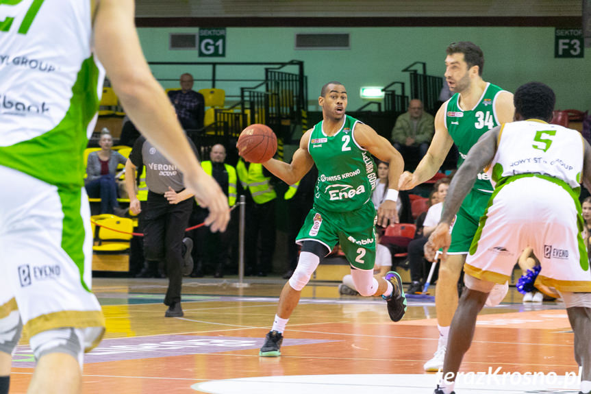 Miasto Szkła Krosno - Stelmet Enea BC Zielona Góra 73:87