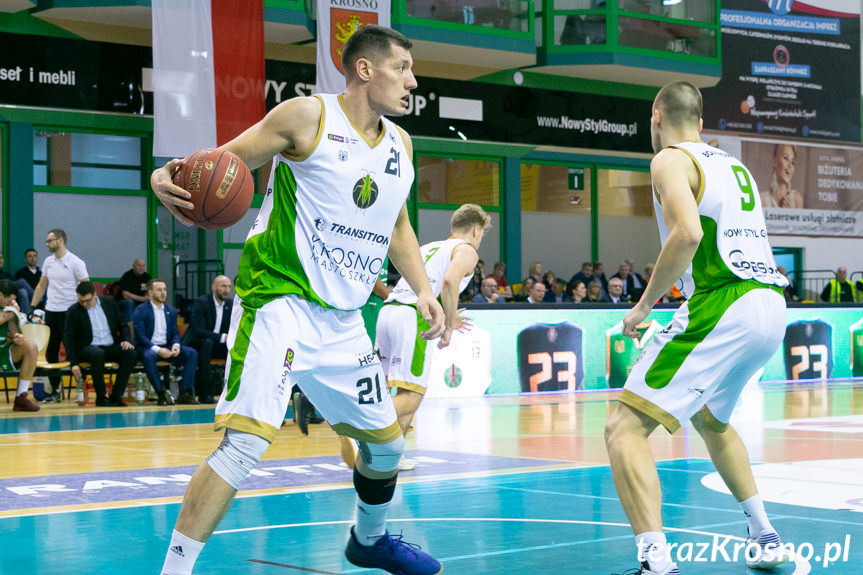 Miasto Szkła Krosno - Stelmet Enea BC Zielona Góra 73:87