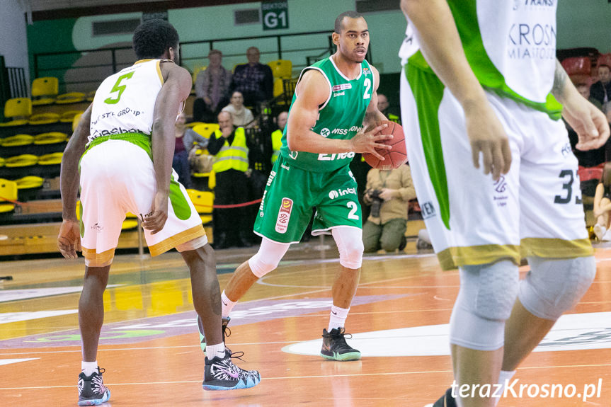 Miasto Szkła Krosno - Stelmet Enea BC Zielona Góra 73:87