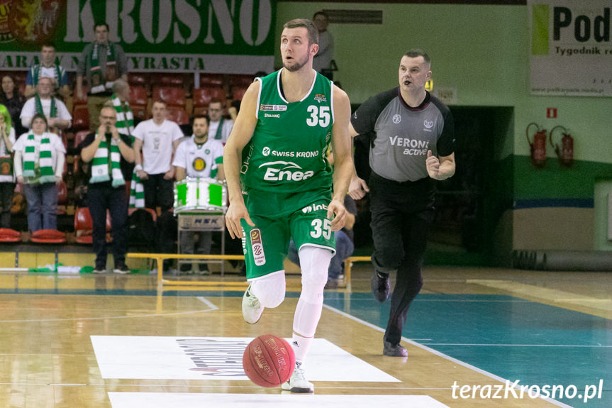 Miasto Szkła Krosno - Stelmet Enea BC Zielona Góra 73:87