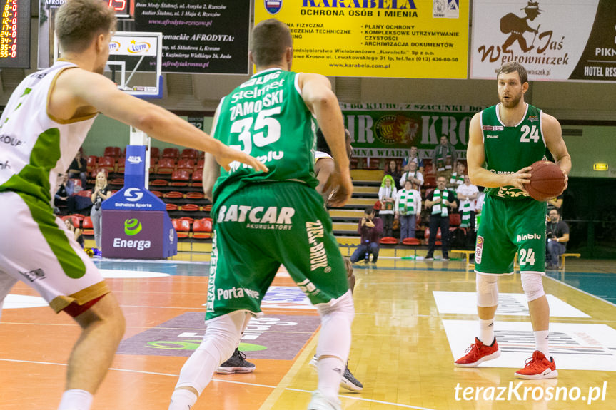 Miasto Szkła Krosno - Stelmet Enea BC Zielona Góra 73:87