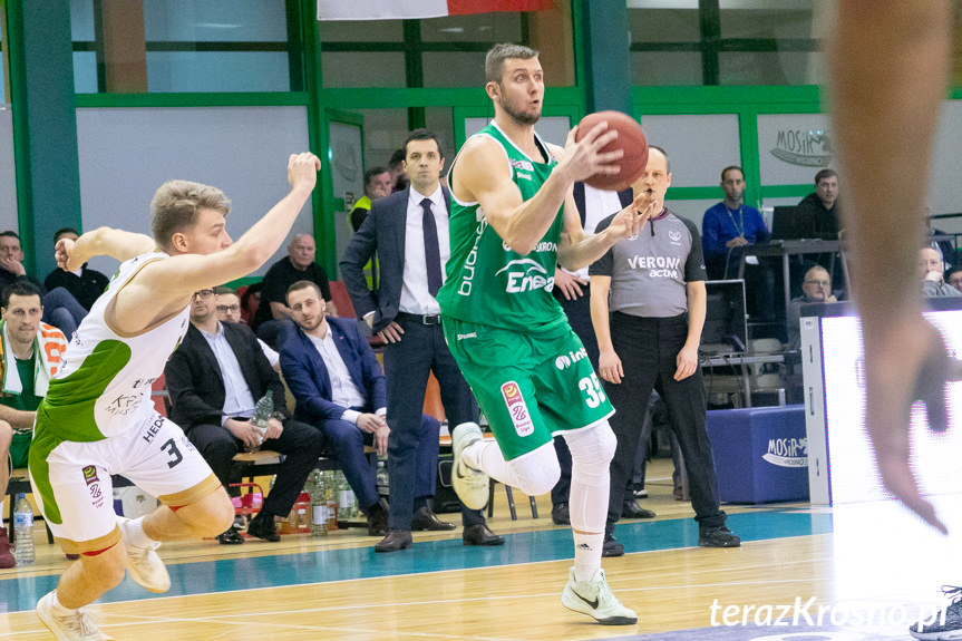 Miasto Szkła Krosno - Stelmet Enea BC Zielona Góra 73:87