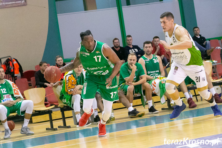 Miasto Szkła Krosno - Stelmet Enea BC Zielona Góra 73:87