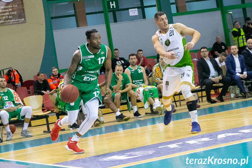 Miasto Szkła Krosno - Stelmet Enea BC Zielona Góra 73:87