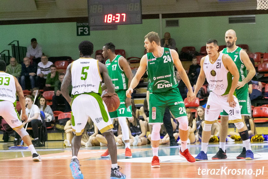 Miasto Szkła Krosno - Stelmet Enea BC Zielona Góra 73:87