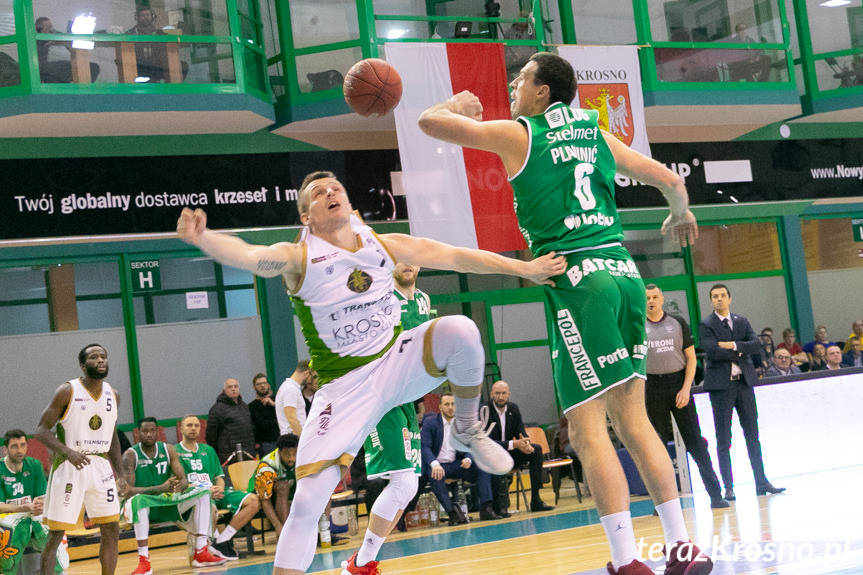 Miasto Szkła Krosno - Stelmet Enea BC Zielona Góra 73:87