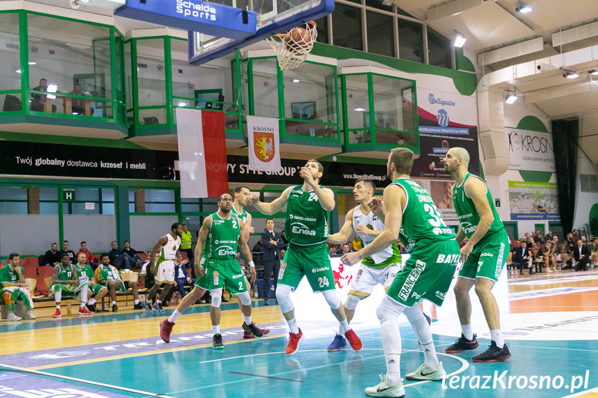 Miasto Szkła Krosno - Stelmet Enea BC Zielona Góra 73:87