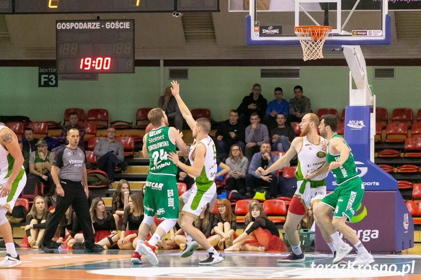 Miasto Szkła Krosno - Stelmet Enea BC Zielona Góra 73:87