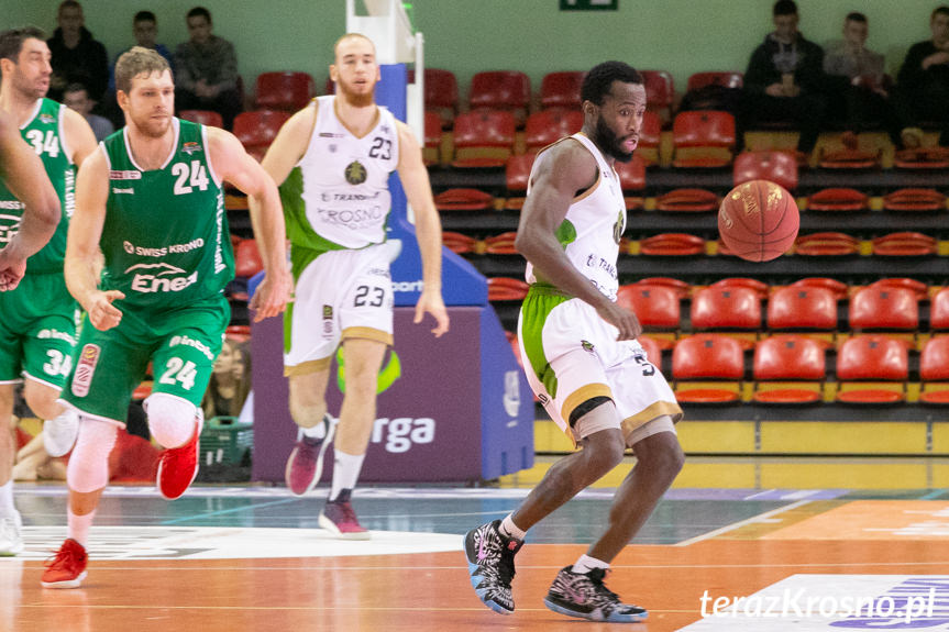 Miasto Szkła Krosno - Stelmet Enea BC Zielona Góra 73:87