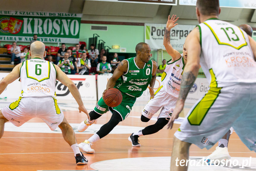 Miasto Szkła Krosno - Stelmet Enea BC Zielona Góra 95:97