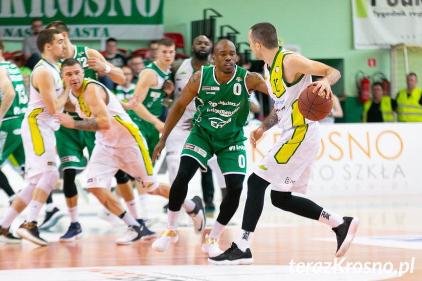 Miasto Szkła Krosno - Stelmet Enea BC Zielona Góra 95:97