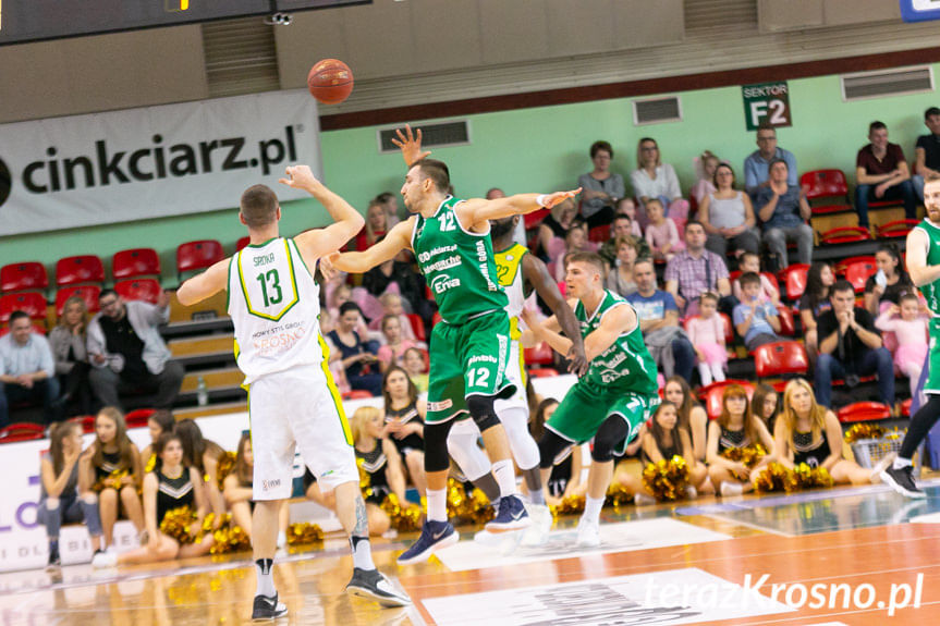 Miasto Szkła Krosno - Stelmet Enea BC Zielona Góra 95:97