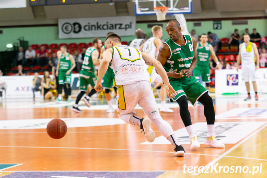 Miasto Szkła Krosno - Stelmet Enea BC Zielona Góra 95:97