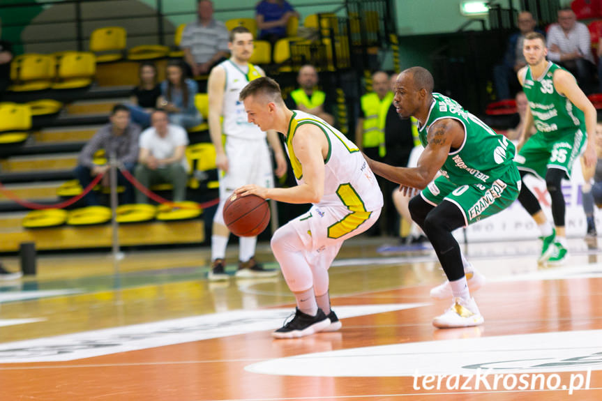 Miasto Szkła Krosno - Stelmet Enea BC Zielona Góra 95:97