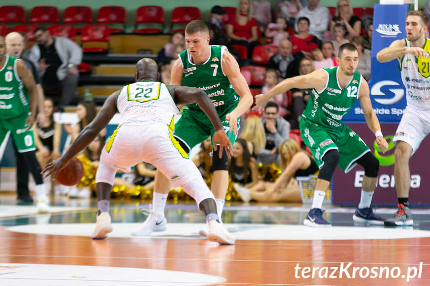 Miasto Szkła Krosno - Stelmet Enea BC Zielona Góra 95:97