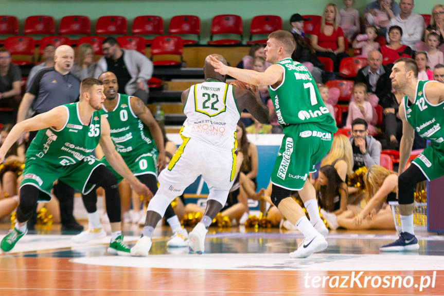 Miasto Szkła Krosno - Stelmet Enea BC Zielona Góra 95:97