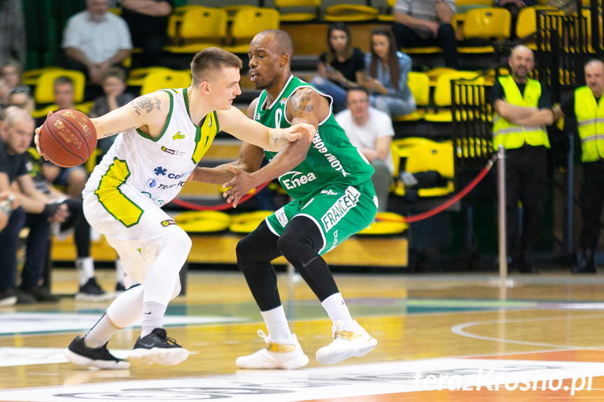 Miasto Szkła Krosno - Stelmet Enea BC Zielona Góra 95:97