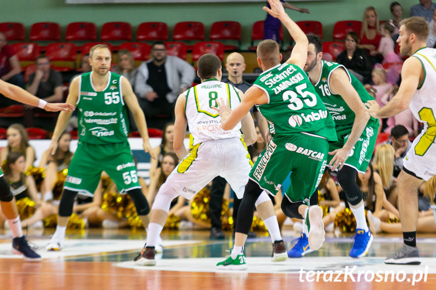 Miasto Szkła Krosno - Stelmet Enea BC Zielona Góra 95:97