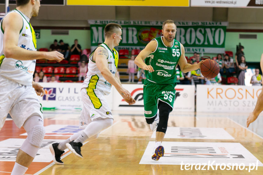 Miasto Szkła Krosno - Stelmet Enea BC Zielona Góra 95:97