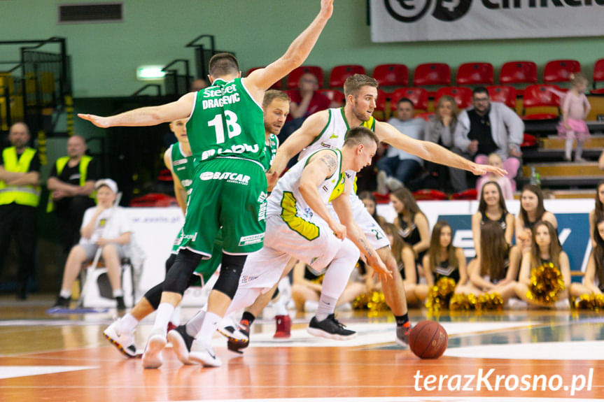 Miasto Szkła Krosno - Stelmet Enea BC Zielona Góra 95:97