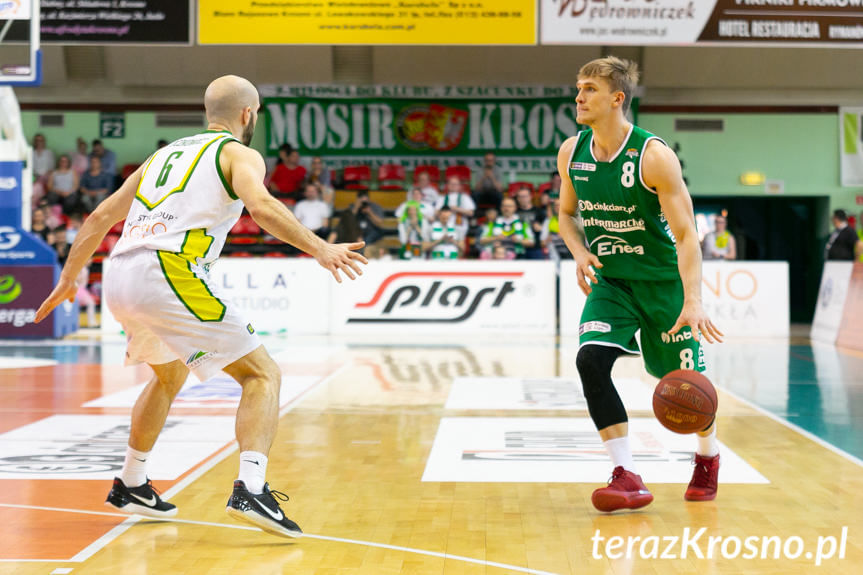 Miasto Szkła Krosno - Stelmet Enea BC Zielona Góra 95:97