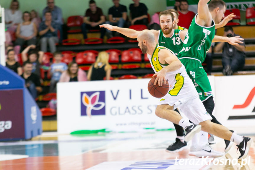 Miasto Szkła Krosno - Stelmet Enea BC Zielona Góra 95:97