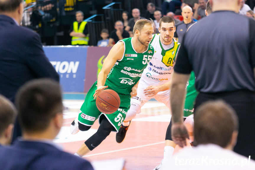 Miasto Szkła Krosno - Stelmet Enea BC Zielona Góra 95:97