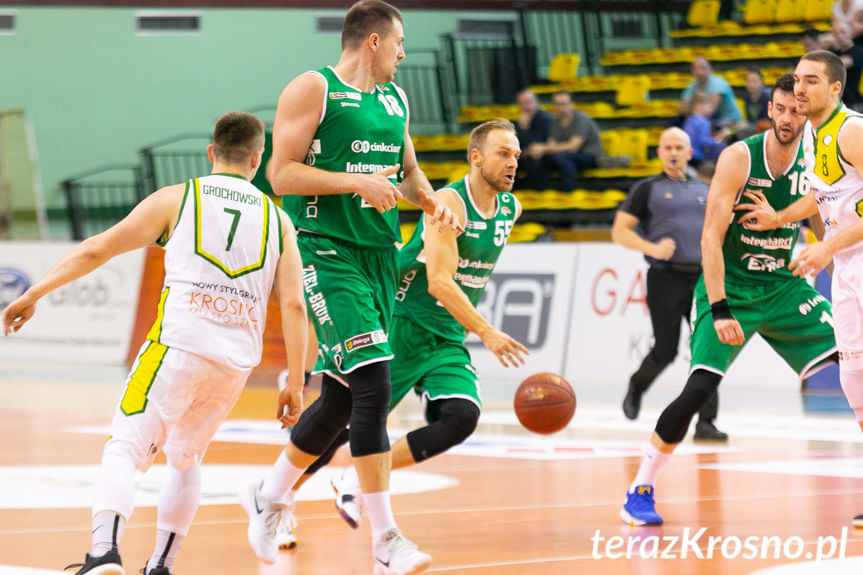 Miasto Szkła Krosno - Stelmet Enea BC Zielona Góra 95:97