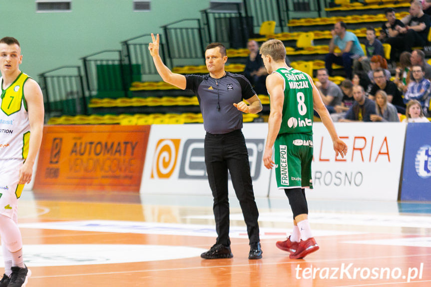 Miasto Szkła Krosno - Stelmet Enea BC Zielona Góra 95:97