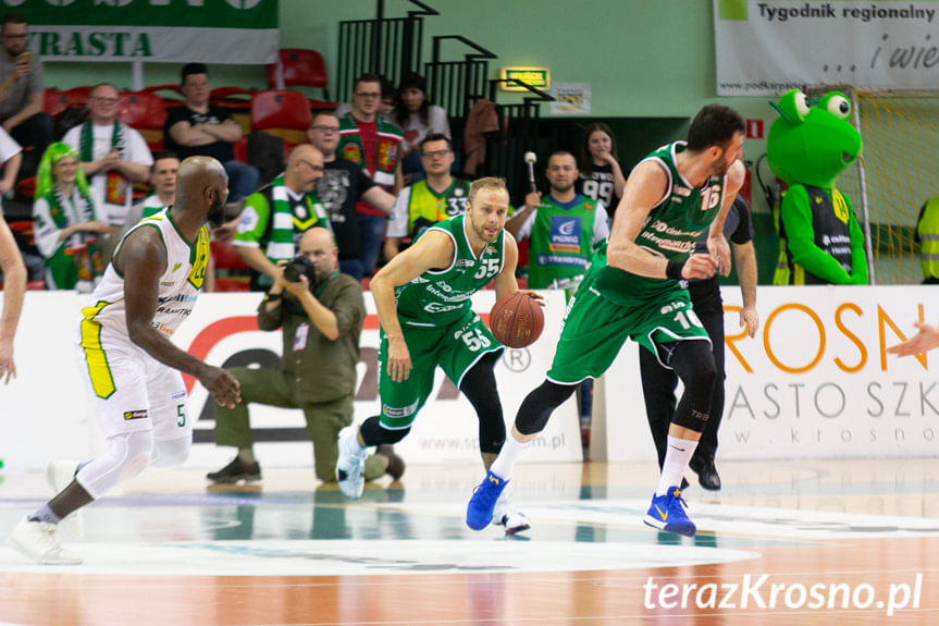 Miasto Szkła Krosno - Stelmet Enea BC Zielona Góra 95:97