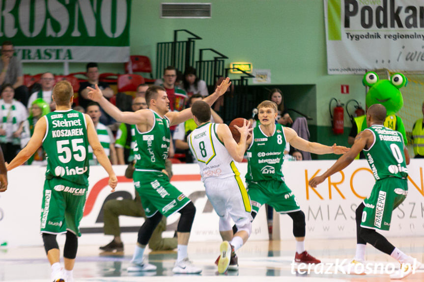 Miasto Szkła Krosno - Stelmet Enea BC Zielona Góra 95:97