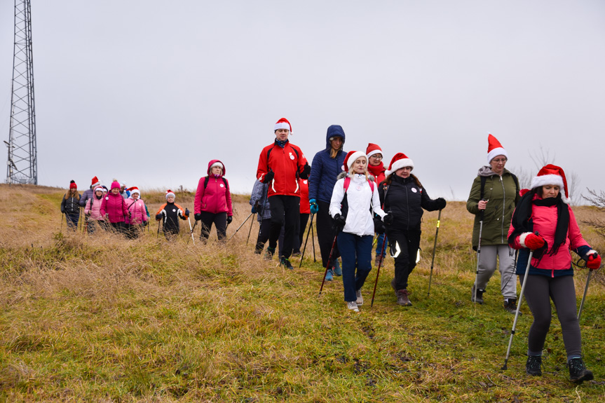 Mikołajkowy Rajd Nordic Walking w Lubatowej