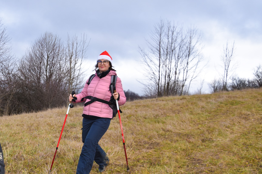 Mikołajkowy Rajd Nordic Walking w Lubatowej