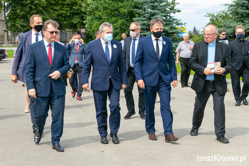 Minister Gliński w gminie Chorkówka