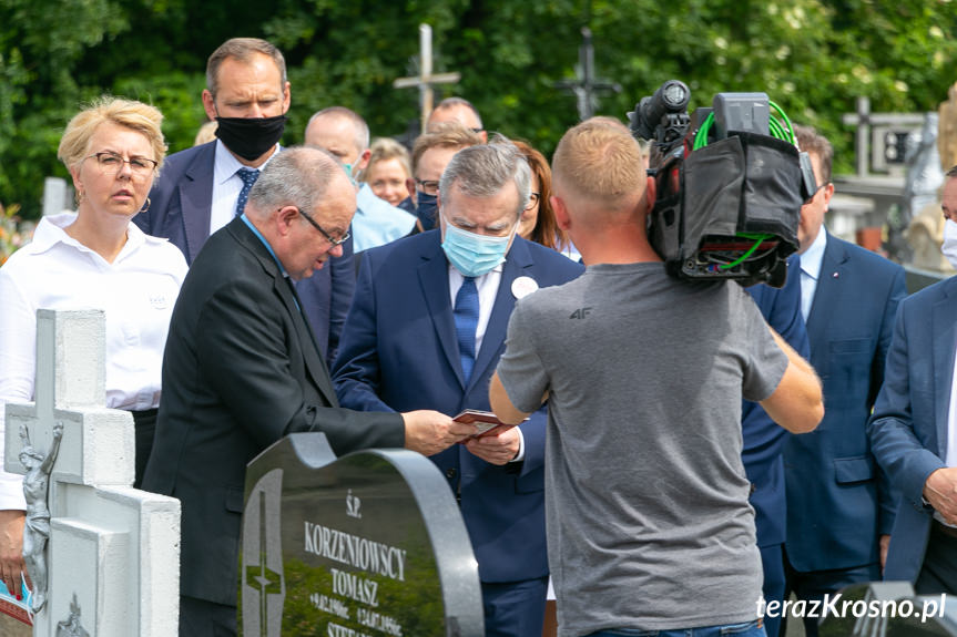 Minister Gliński w gminie Chorkówka