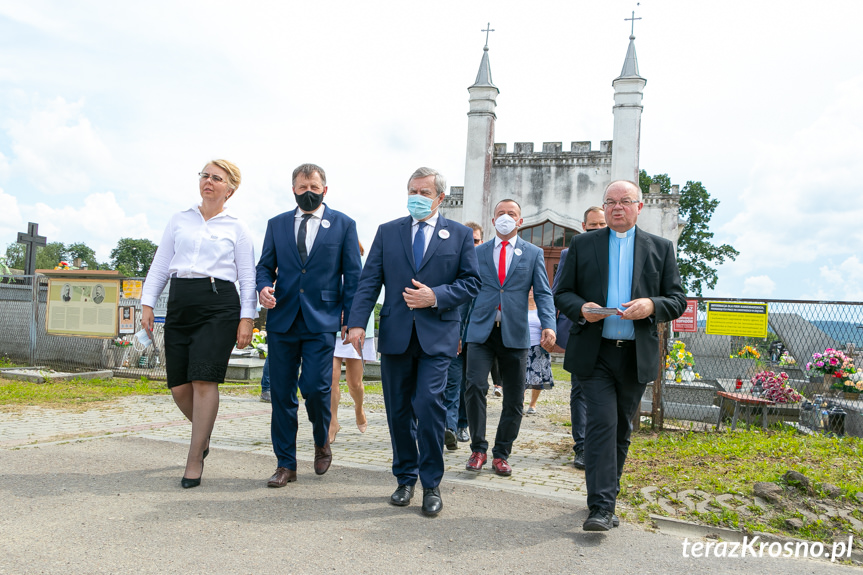 Minister Gliński w gminie Chorkówka