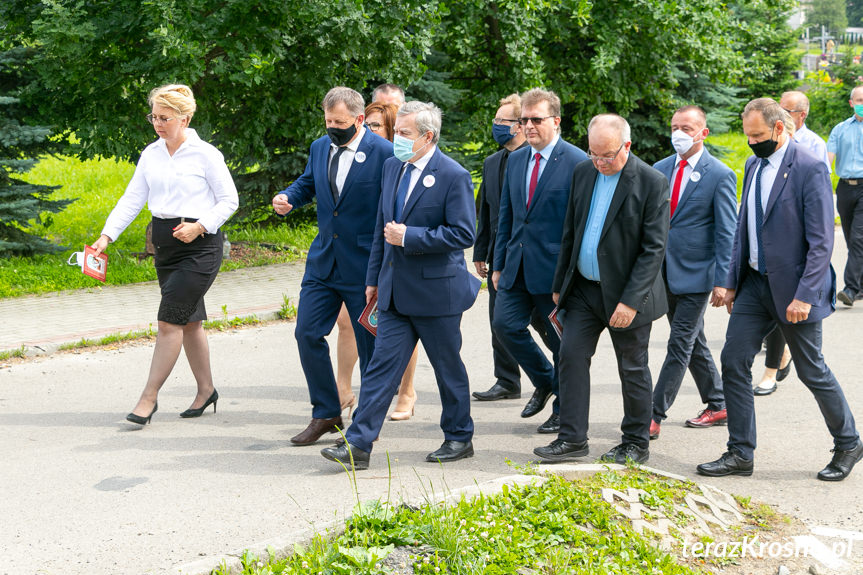 Minister Gliński w gminie Chorkówka