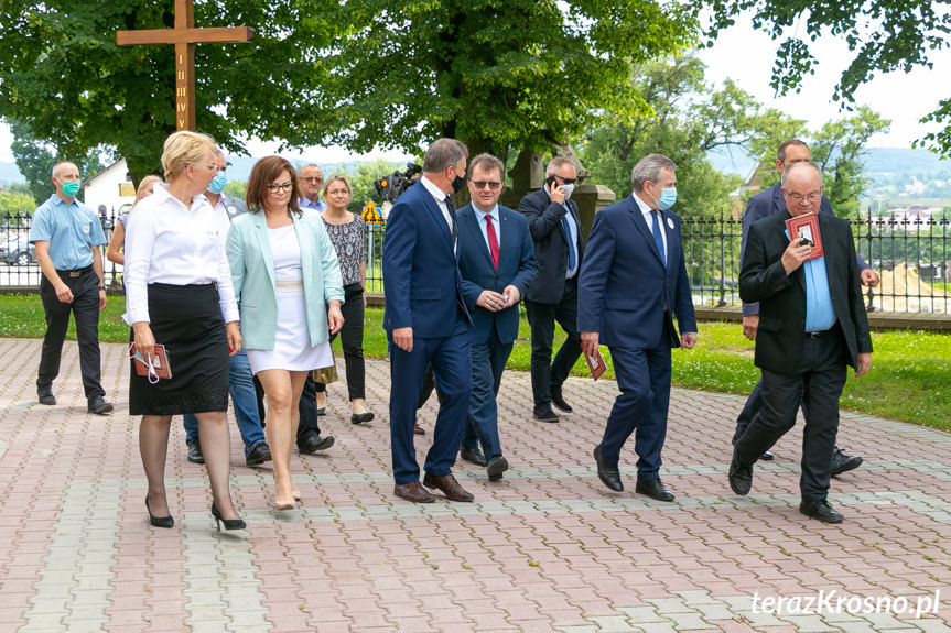 Minister Gliński w gminie Chorkówka