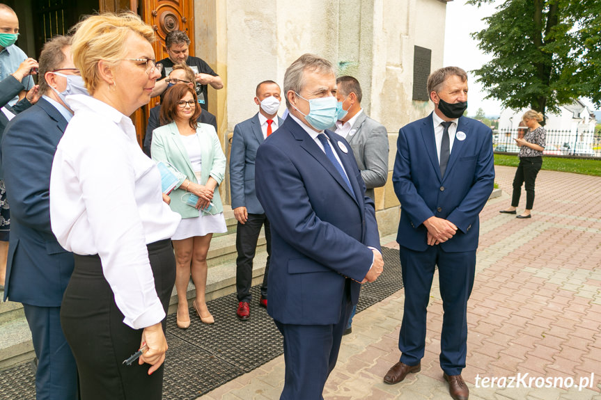 Minister Gliński w gminie Chorkówka