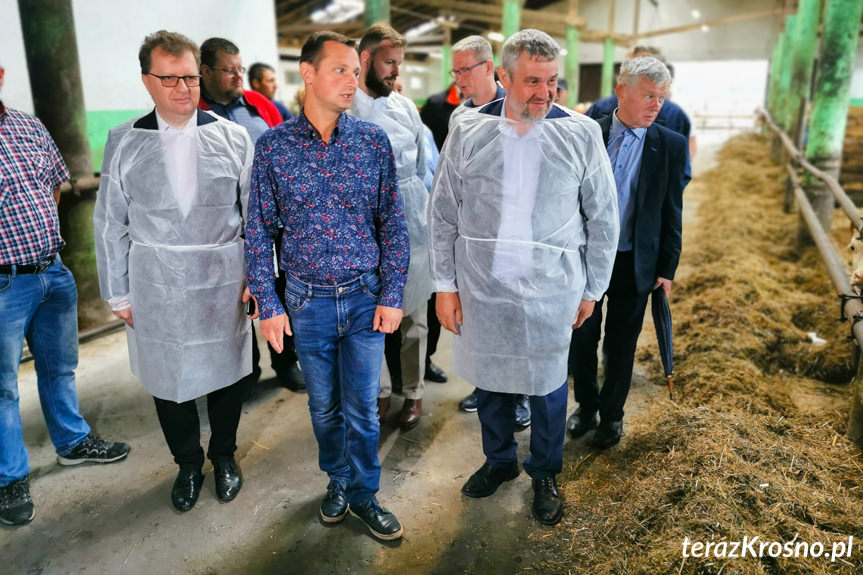 Minister rolnictwa Jan Krzysztof Ardanowski w Korczynie i Krośnie